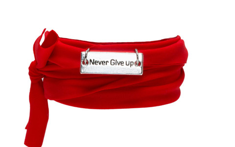 Arm Cheerleader Never Give Up